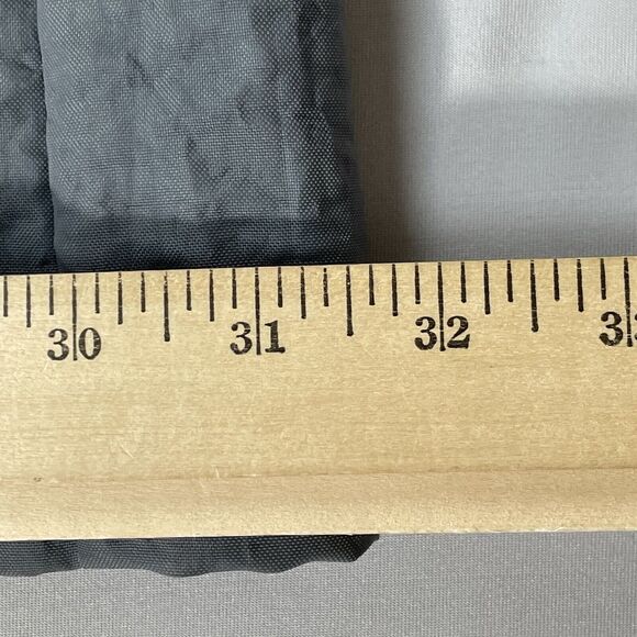 Nuage Double Breasted Over Coat Women’s 14 Grey Cape Back All Weather Vintage - Picture 13 of 16